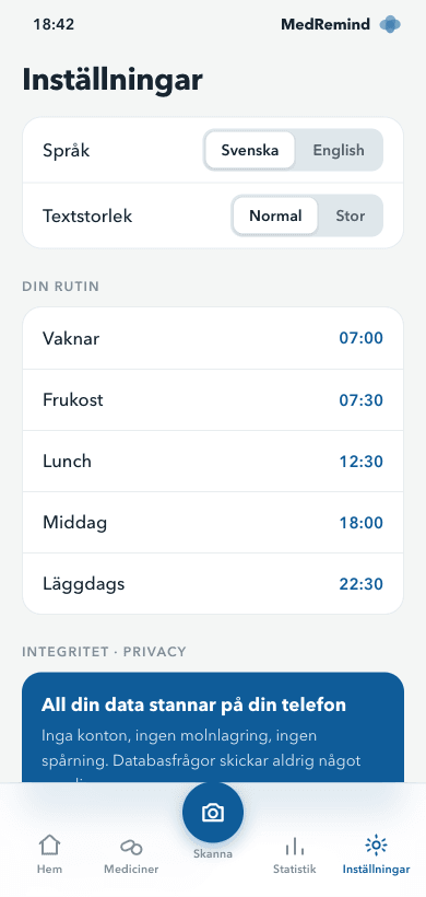Diskreta påminnelser